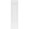 Ekena Millwork Flat Panel PVC Pilaster w/Standard Capital & Base, 12"W x 48"H x 2"P PILP12X048FP01-2 - alternate 6